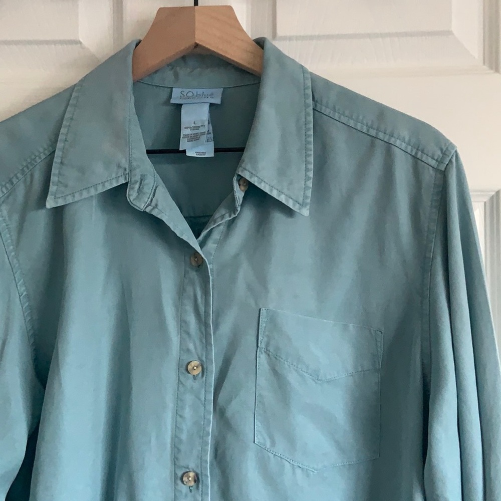 SOblue Button-down